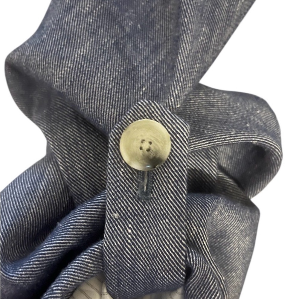 VERONICA BEARD LINEN BLEND TWILL BLAZER SIZE 10 - Picture 5 of 8